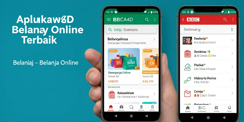 Tampilan antarmuka aplikasi BBCA4D untuk belanja online yang mudah digunakan.