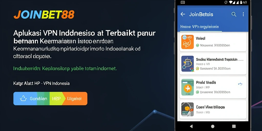 Tampilan antarmuka pengguna JOINBET88 yang sederhana dan informatif.