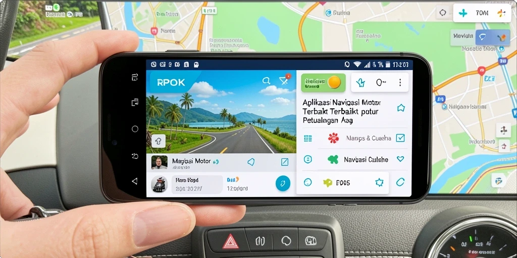 Antarmuka RPOK yang sederhana untuk navigasi motor.