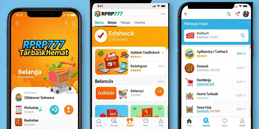 Tampilan antarmuka RPRP777 dengan fitur cashback yang menarik.