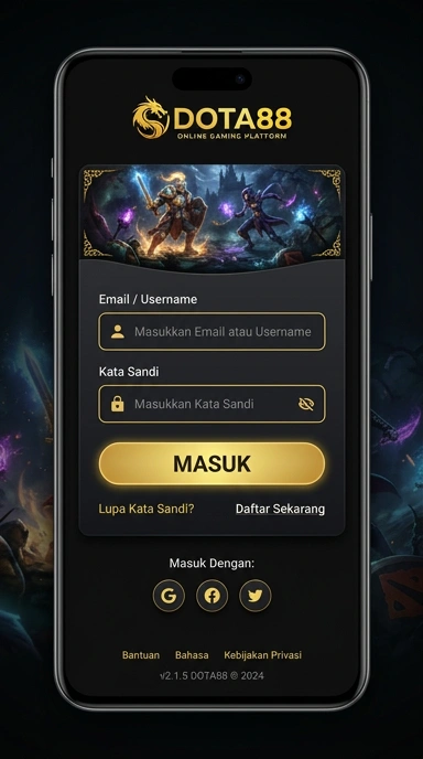 Masuk Akun Dota88 Dengan Mudah dan Cepat